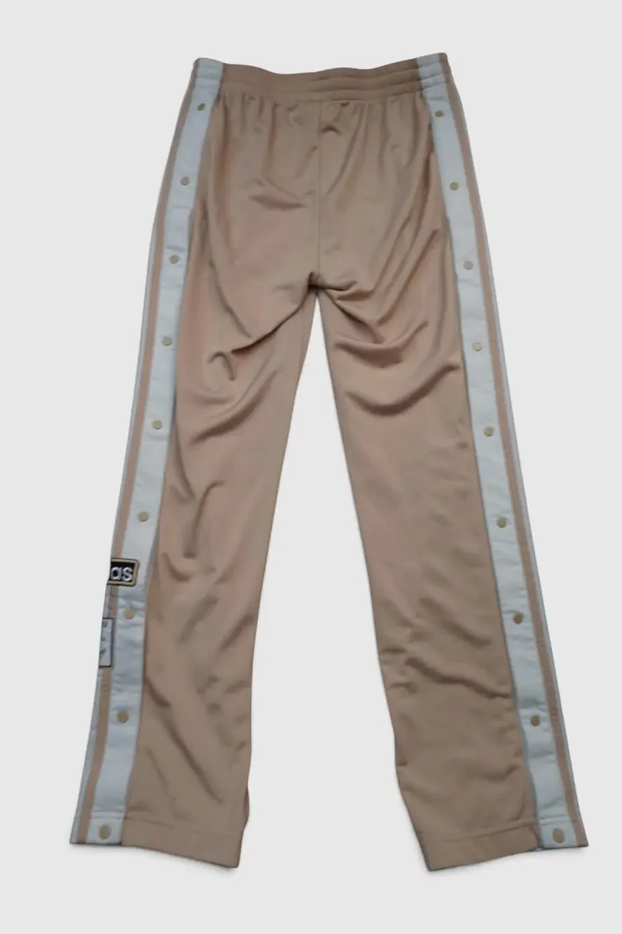 Adidas Originals Pants Mens Medium 30x30 Beige Adibreak Snap Track Tear Away